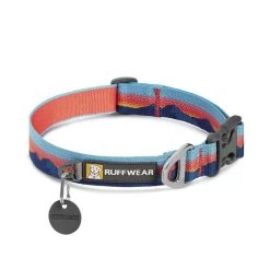 Ruffwear Reflective Crag Collar -Dog Equipment-Ruffwear 25802 crag collar sunset web 1024x1024