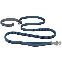 Ruffwear Roamer Leash - Orion Blue -Dog Equipment-Ruffwear RuffWear Roamer Leash Orion Blue Front Image 4