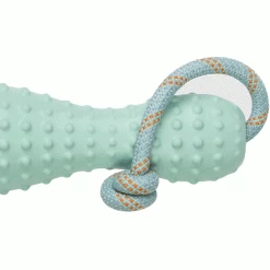 Ruffwear Gourdo Green Rubber Throw Toy -Dog Equipment-Ruffwear Ruff Wear Gourdo Green Rubber Throw Toy Side Image