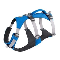 Ruffwear Flagline Dog Harness -Dog Equipment-Ruffwear Ruffwear Flagline Harness 22 Blue Dusk NZ 01