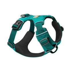 Ruffwear Front Range Dog Harness -Dog Equipment-Ruffwear Ruffwear Front Range Dog Harness Aurora Teal NZ