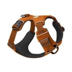 Ruffwear Front Range Dog Harness -Dog Equipment-Ruffwear Ruffwear Front Range Dog Harness Campfire Orange NZ