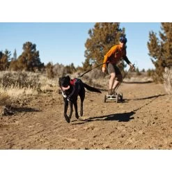 Ruffwear Omnijore Dog Joring System -Dog Equipment-Ruffwear Ruffwear Omnijore Dog Joring System Orange Poppy NZ 12
