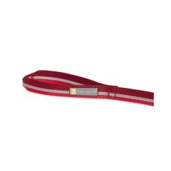 Ruffwear Patroller Dog Leash -Dog Equipment-Ruffwear Ruffwear Patroller Leash Cinder Cone Red NZ 04