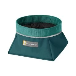 Ruffwear Quencher Dog Bowl -Dog Equipment-Ruffwear Ruffwear Quencher Dog Bowl Tumalo Teal NZ