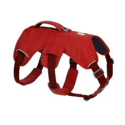 Ruffwear Web Master Dog Harness -Dog Equipment-Ruffwear Ruffwear Web Master Dog Harness Red Sumac NZ