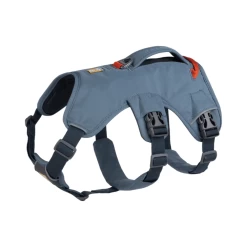 Ruffwear Web Master Dog Harness -Dog Equipment-Ruffwear Ruffwear Web Master Dog Harness Slate Blue NZ 04