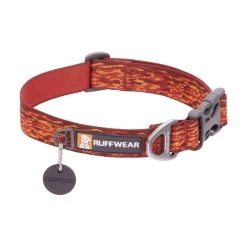 Ruffwear Flat Out Dog Collar -Dog Equipment-Ruffwear ruffwear flat out collar ember distortion nz further faster