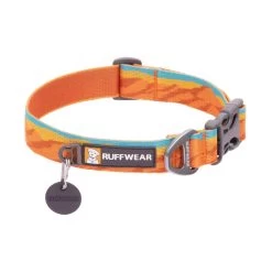 Ruffwear Flat Out Dog Collar -Dog Equipment-Ruffwear ruffwear flat out collar fall mountains nz further faster