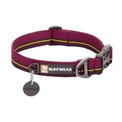 Ruffwear Flat Out Dog Collar -Dog Equipment-Ruffwear ruffwear flat out collar wildflower horizon nz