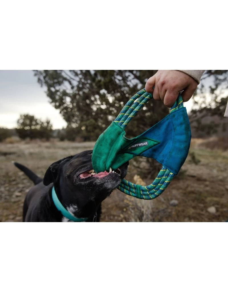 RUFFWEAR Pacific Ring Toy Aurora Teal 2 RUFFWEAR Pacific Ring Toy Aurora Teal - Image 2