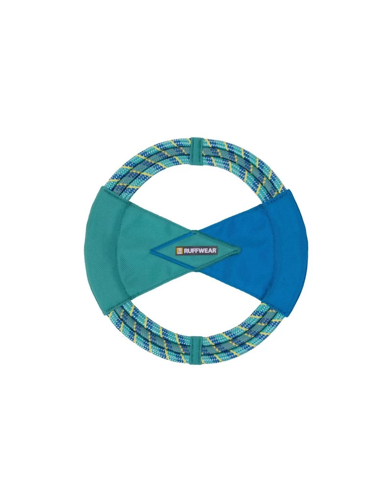 RUFFWEAR Pacific Ring Toy Aurora Teal 1 RUFFWEAR Pacific Ring Toy Aurora Teal