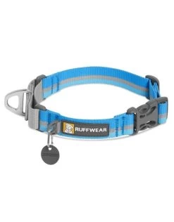 RUFFWEAR Web Reaction Martingale Dog Collar With Buckle Blue Dusk